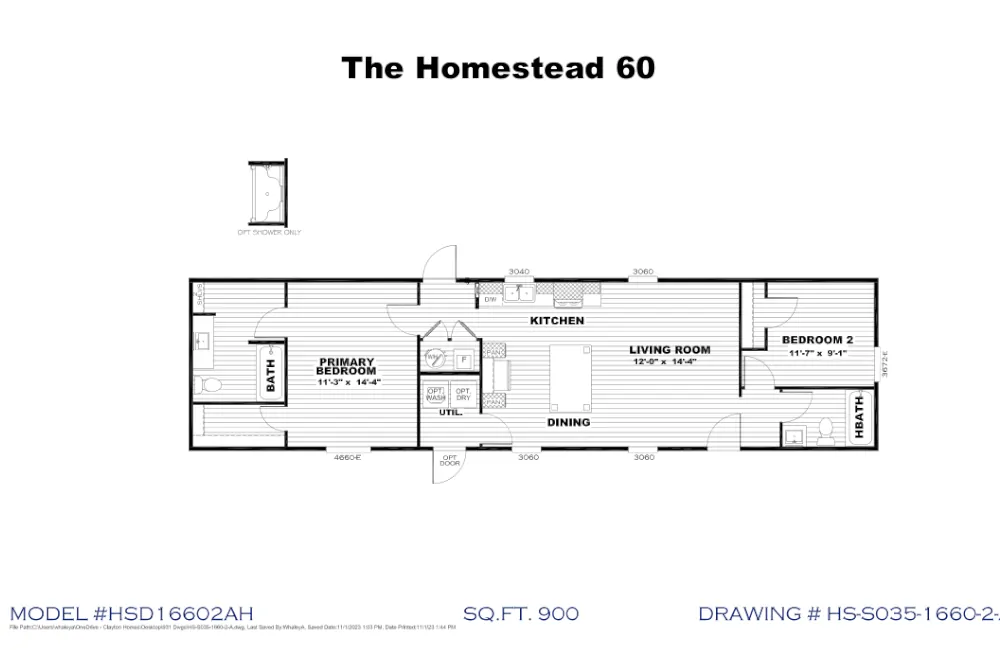 Homestead-60-HSD16602A-Floor-Plan